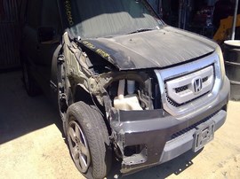 2009 HONDA PILOT, BLACK, EX-L, 3.5, AT, AWD,  A25150